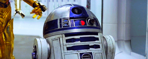 Image result for R2D2 gif revenge of the sith