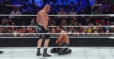 Seth Rollins doesn't like Brock Lesnar if his text to Daniel Cormier is anything to go by
