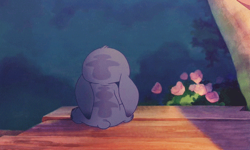 Lonely Lilo And Stitch GIF - Find & Share on GIPHY