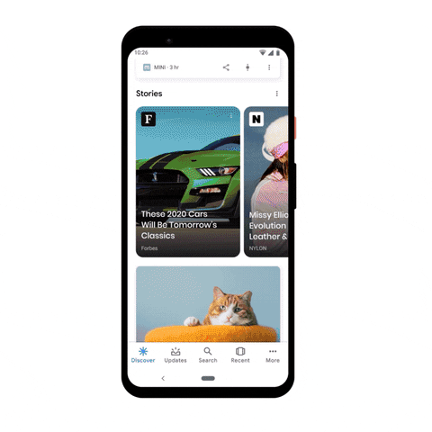 Google Adds Stories to its Search App on Android and iOS