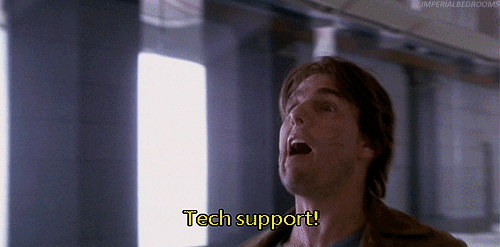 Image result for tom cruise tech support gif