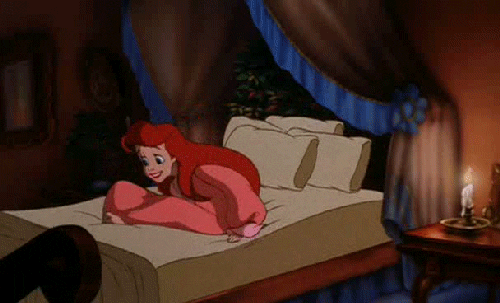 Tired The Little Mermaid GIF