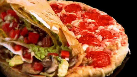 Image result for taco pizza gif