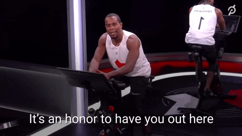 Alex Toussaint Gif By Peloton Find Share On Giphy