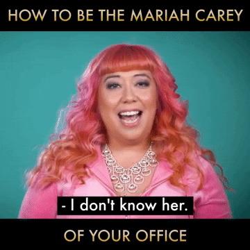 Don'T Know Her Mariah Carey GIF by HelloGiggles - Find & Share on GIPHY