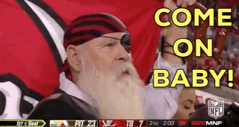 2018 Nfl Bearded Bucs Fans GIF by NFL - Find & Share on GIPHY