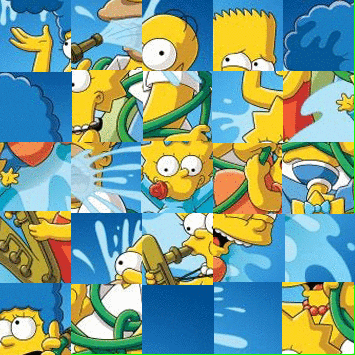 Simpson family in gifgame gifs