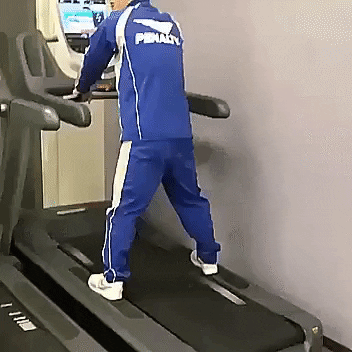 Treadmill fail in fail gifs