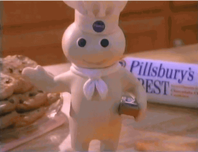 Pillsbury Doughboy Animation GIF - Find & Share on GIPHY