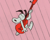 Snoopy tocando la guitarra 