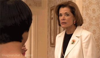 arrested development annoyed lucille bluth arrested development gif rushing