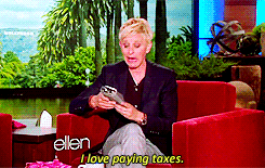 Image Result For Taxes Ellen Gif