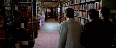 Ghostbusters library ghost