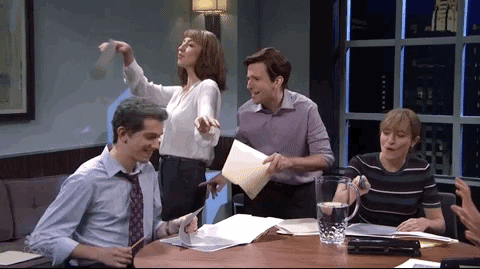 A gif depicting IGNITE's fun work environment