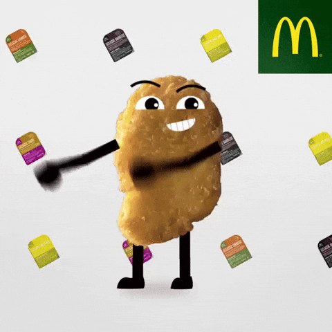 Fun Floss GIF by McDonald's Paris