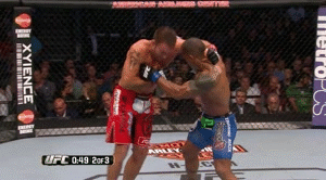 Hector Lombard hip tossed Jake Shields