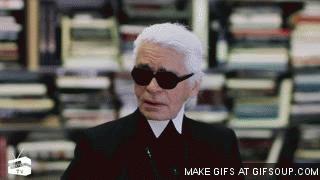 Image result for Karl Lagerfeld gif