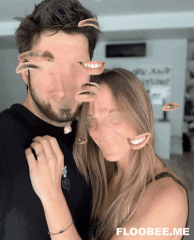 Couple face in gifgame gifs