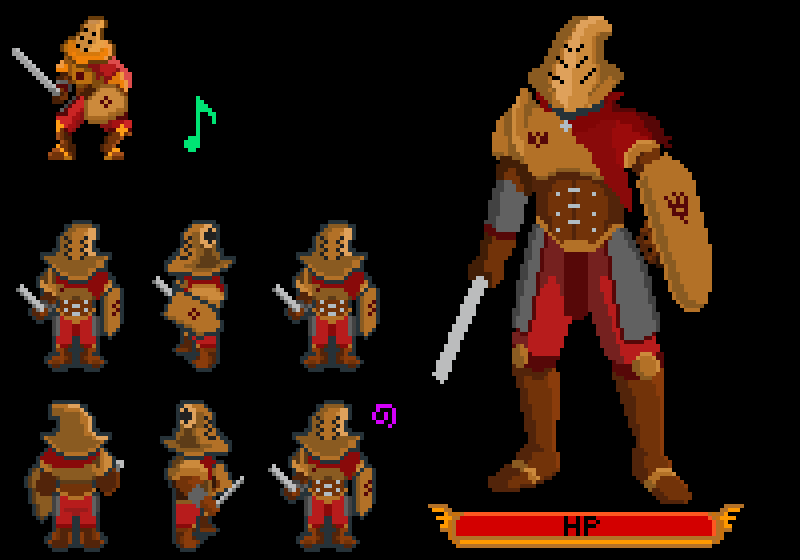 Our game finally has a name! Phantom Keys The 4 Kingdoms! Here is the