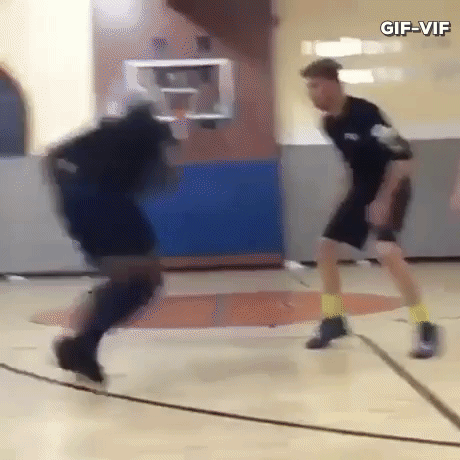 Basketball Moves in funny gifs