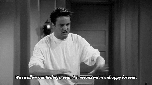 18 Times em Friends em Chandler Bing Summed Up Life as a Twenty Something giphy gif