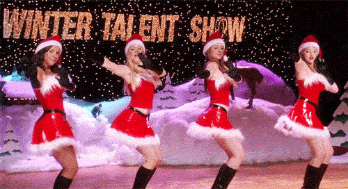 movies dancing christmas amy poehler mean girls