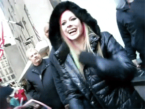 avril lavigne animated GIF