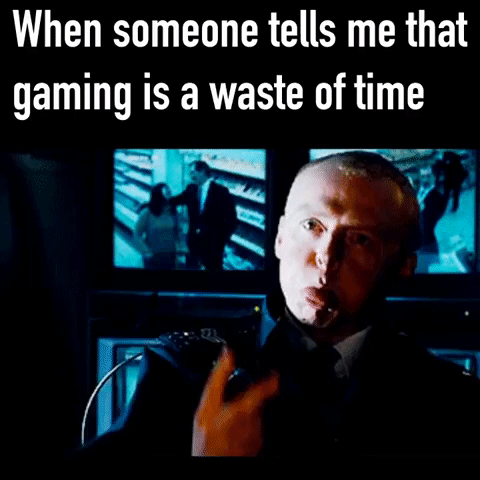 Gaming Is Not Waste Of Time in gaming gifs