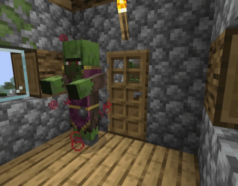 Cure a Zombie Villager