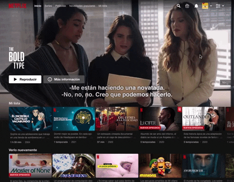 214. Netflix - Information Toggle