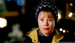 Gif of the Home Alone 2 reunion between Kevin and his mother. 
