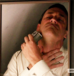 Don Draper Shaving GIF - Find & Share on GIPHY