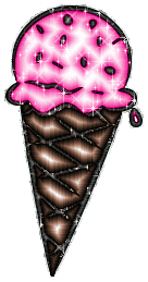 Image result for GIF glitter ice cream cone