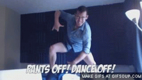 Pants Off Dance Off Gif Find Share On Giphy