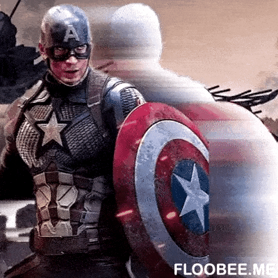 Capt America in gifgame gifs