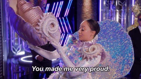 Proud Award Show GIF by The Masked Singer