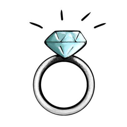 Sparkle Ring Sticker by You're The Worst for iOS & Android | GIPHY