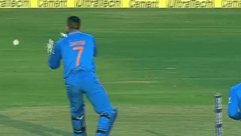 Keeping Level Dhoni best Gif