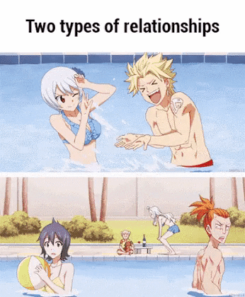 Two types of relationships in funny gifs