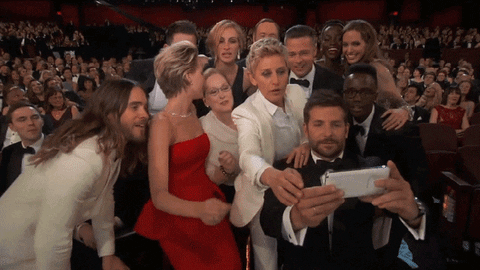 Selfie Oscars 2014 GIF - Find & Share on GIPHY