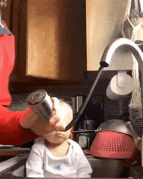 Pranking dad in funny gifs