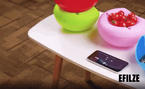 Double-layer snack bowl for lazy dining