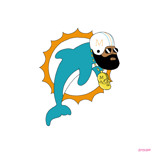 Miami Dolphins Lol GIF by Animation Domination HighDef Find & Share