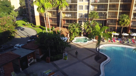 Westgate Resorts Pool GIF by Brimstone (The Grindhouse Radio, Hound Comics)