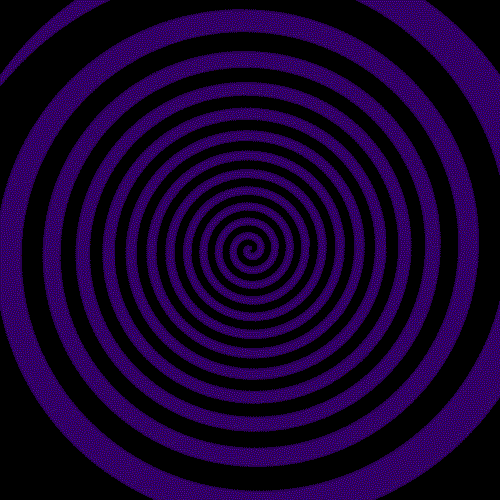 pixel animation hypnotize gif