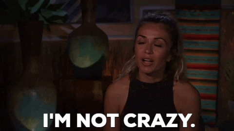 Im Not Crazy Season 5 GIF by Bachelor in Paradise