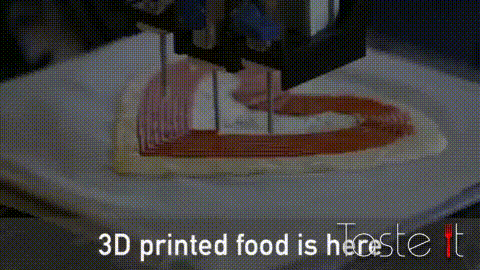 3D Printing Cooking GIF by Unreel Entertainment