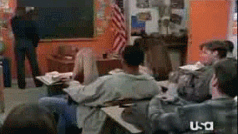 Badass teacher funny Gif