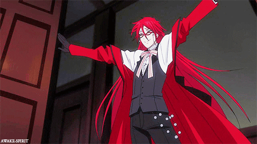 Black Butler Grell Sutcliff GIF - Find & Share on GIPHY