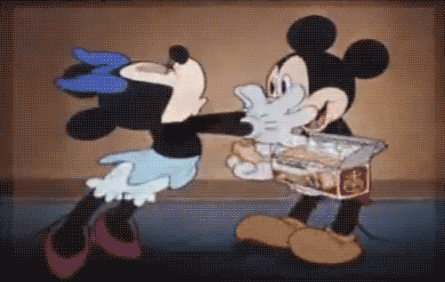 Mickey Mouse Kiss GIF - Find & Share on GIPHY